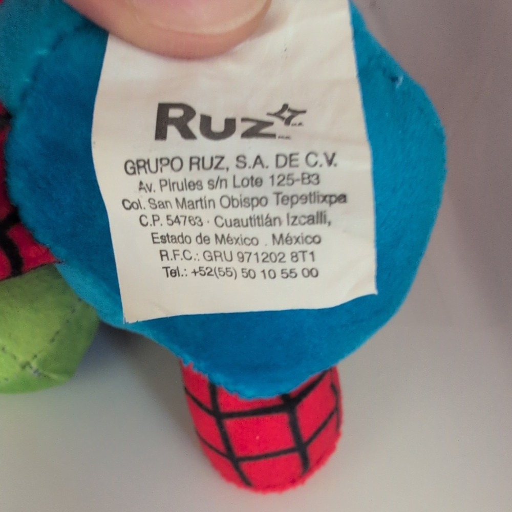 Marvel Spider-Man Easter Egg Small Plush Backpack CLIP Spiderman - Picture 15 of 16